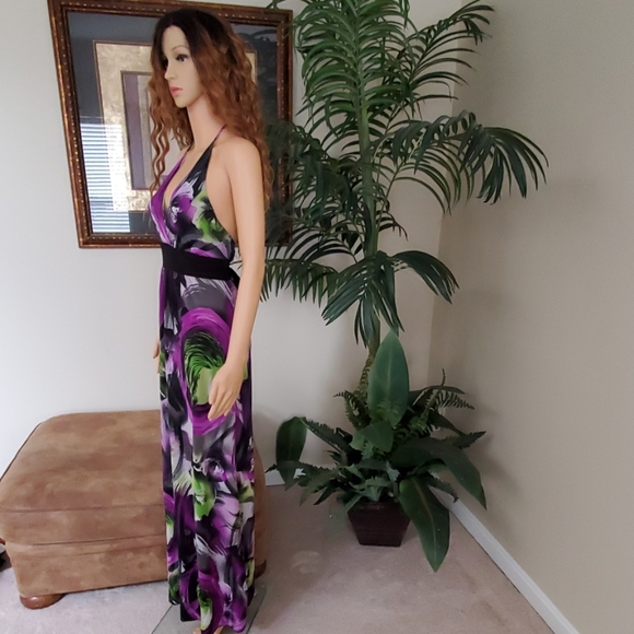 BODY CENTRAL MAXI DRESS - Picture 3 of 5